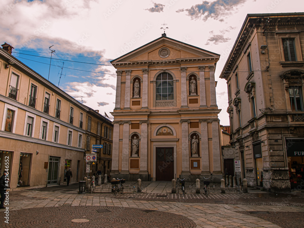 Fototapeta premium old town hall italy