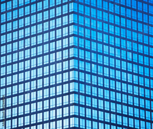 USA, New York City, skyscraper facade
