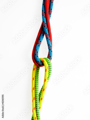 Ropes looped together