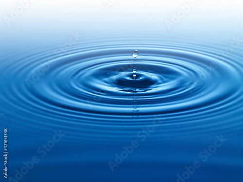 Ripples in water