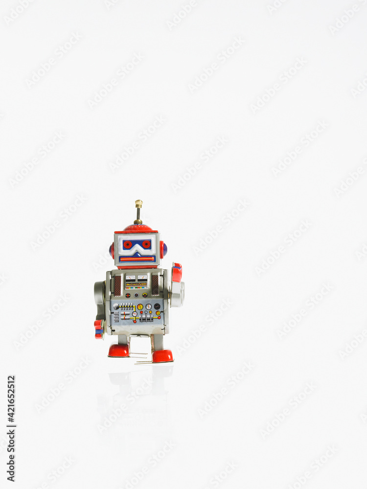 Studio shot of robot Studio shot of robot