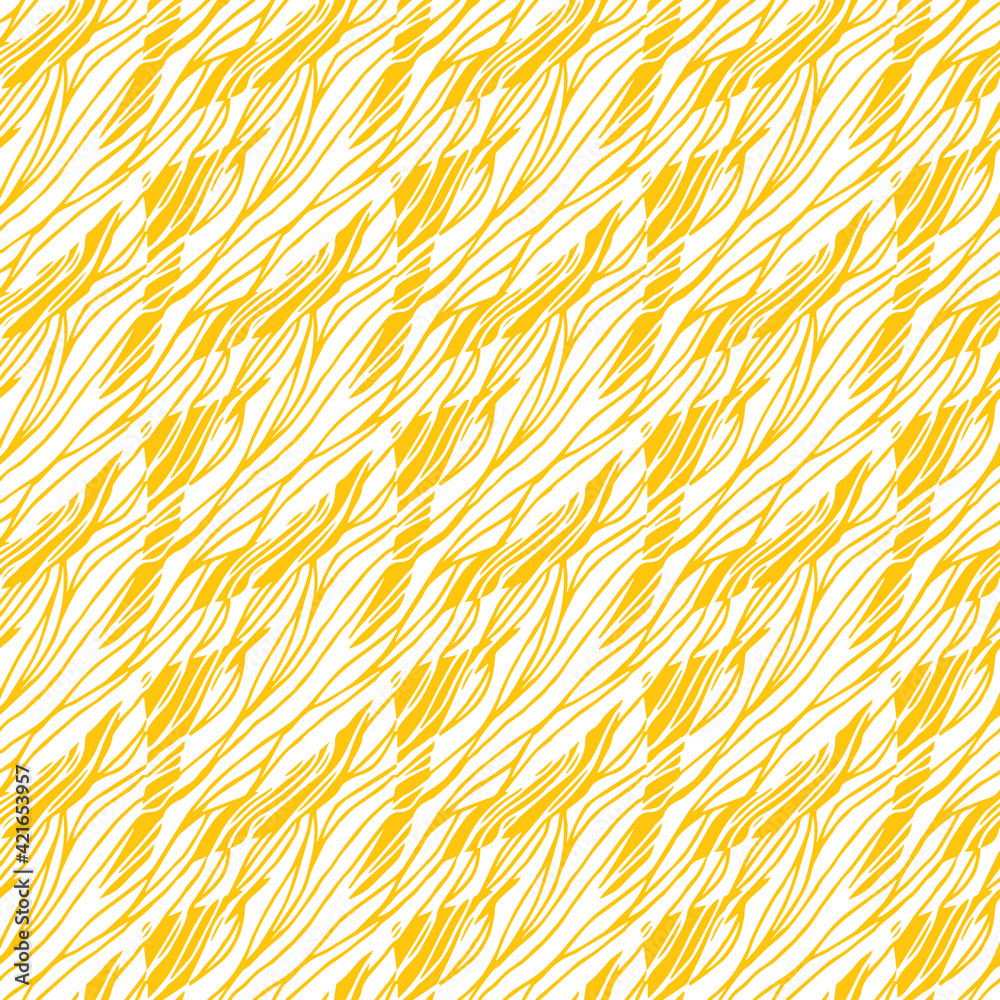 seamless pattern with abstract yellow and white lines, vector seamless pattern with abstract yellow and white lines, vector