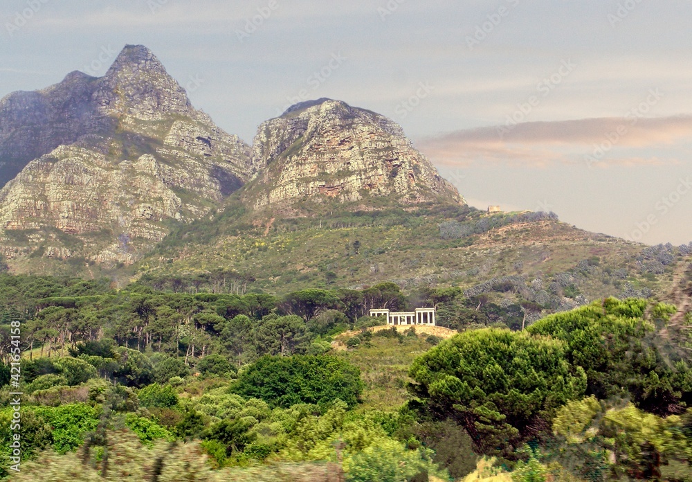 Villa below Mountain in South Africa