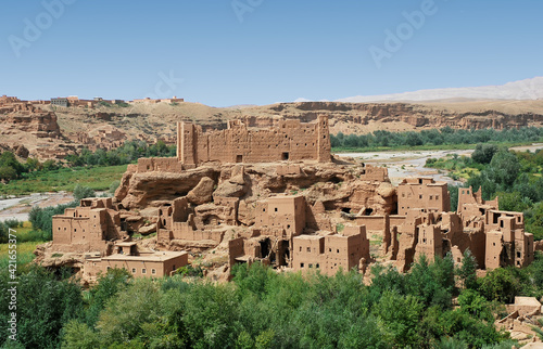 Kasbah of Ouarzazate in Morocco photo