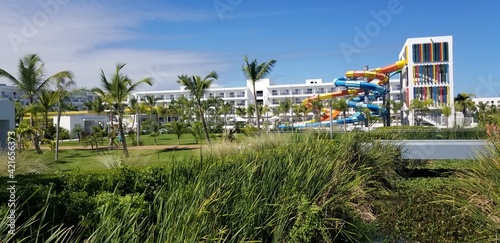 riu république dominicaine glissades sud palmiers hotel 5 étoiles