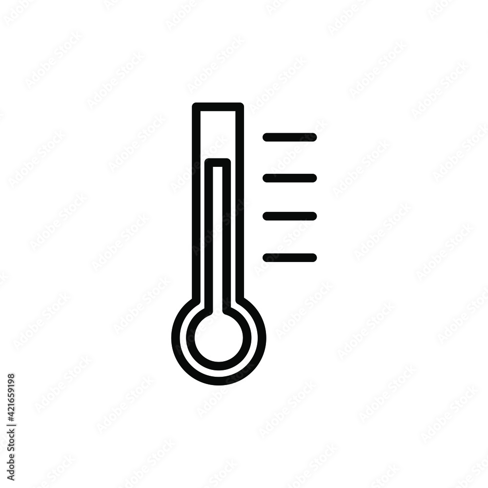 temprature icon cold and hot