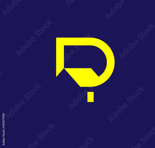 letter D House Real Estate Logo Design, bold memorable modern Logotype design for corporate company branding.
