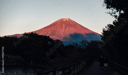 Red Mt. Fuji / 赤富士