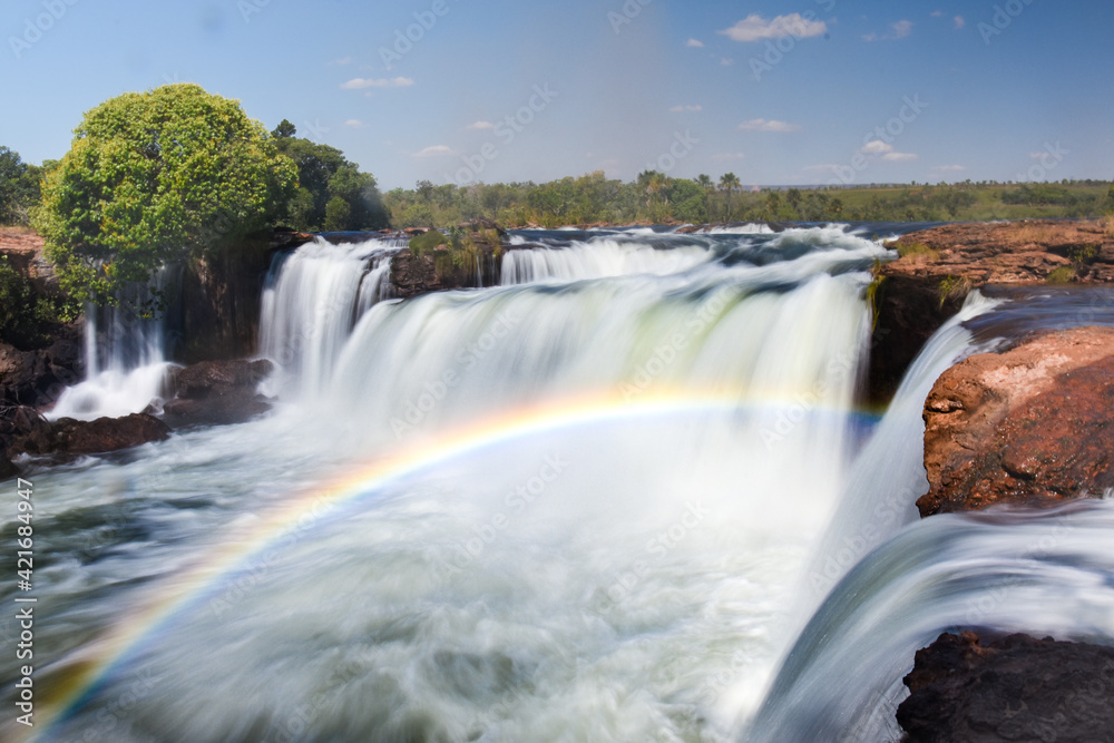 Fototapeta premium Jalapão Brazil - Old Waterfall - (cachoeira da velha)