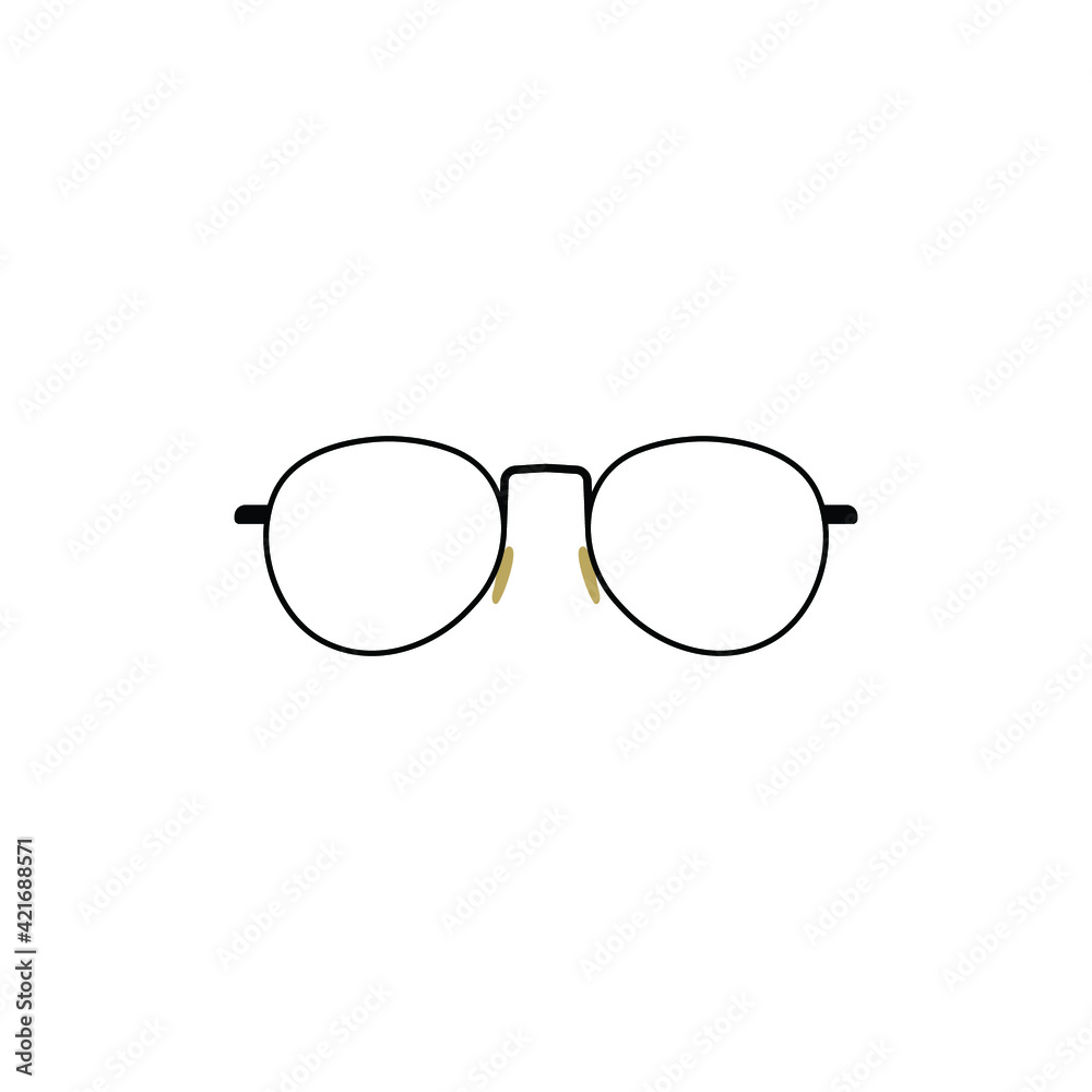 spectacles clipart design template spectacles clipart design template