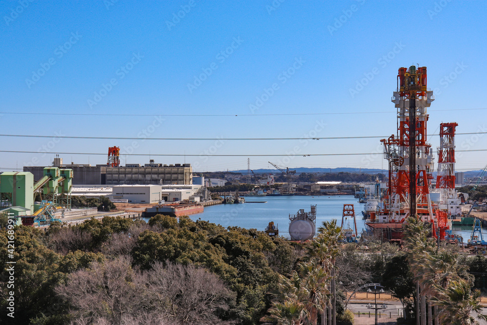 袖ケ浦の街並み（千葉県袖ケ浦市）