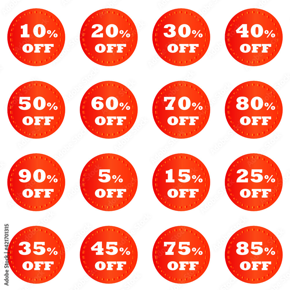 sale discount icon vector illustration sale discount icon vector illustration