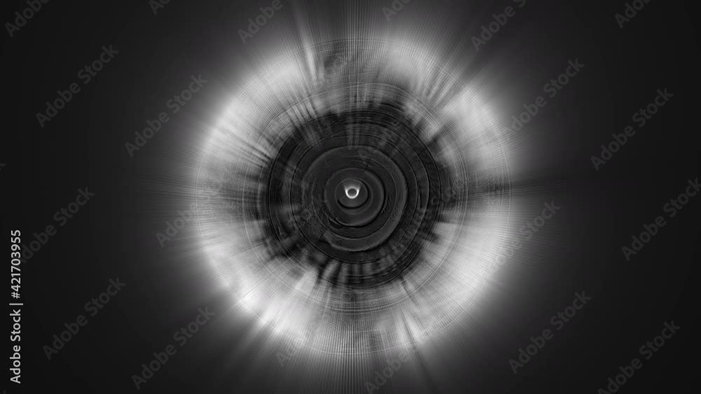 Abstract Black And White Circular Patterns 
