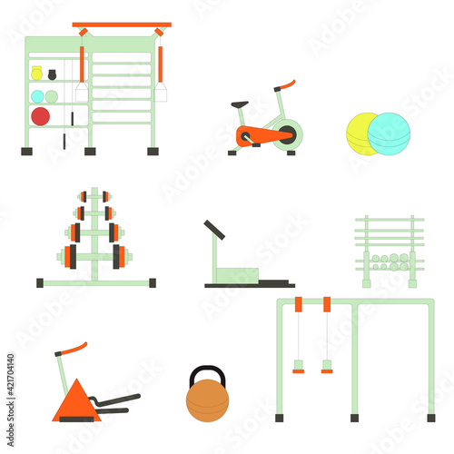 Sports equipment and gear.