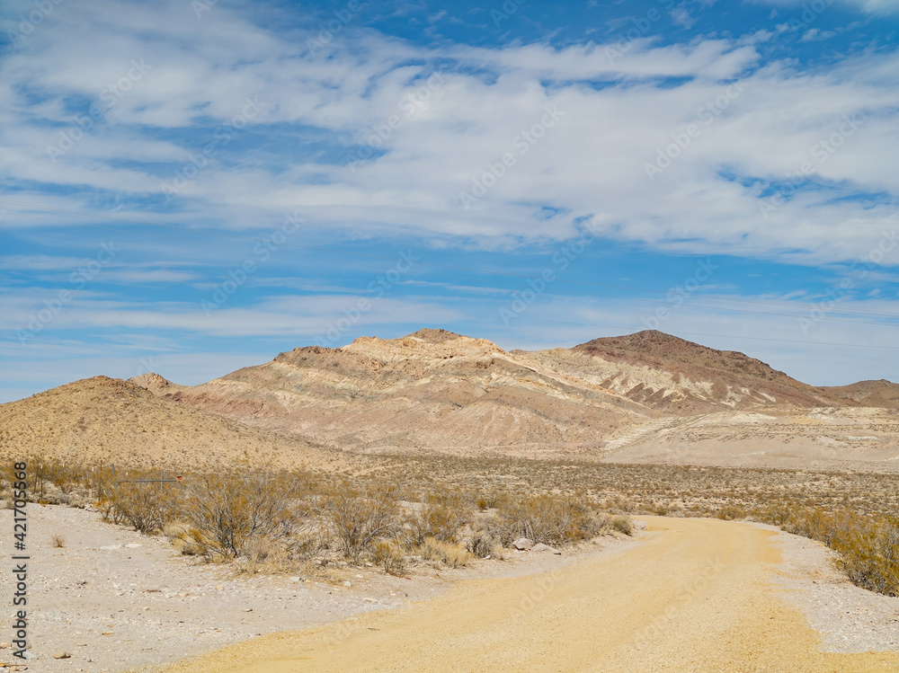 Rural landcape in Rhyolite area