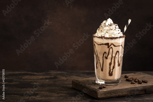 Obraz na plátně Cold Coffee Frappuccino