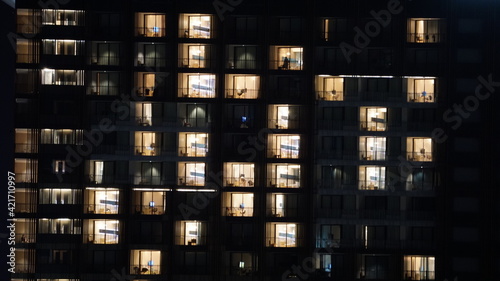 Windows in the hotel