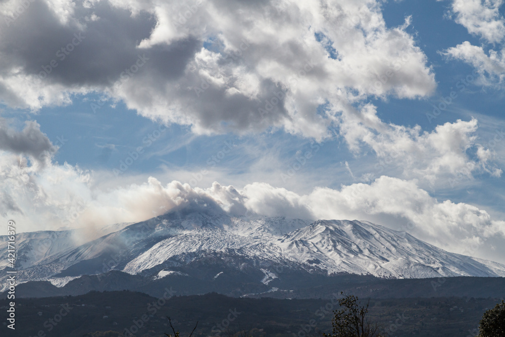 Etna eruption