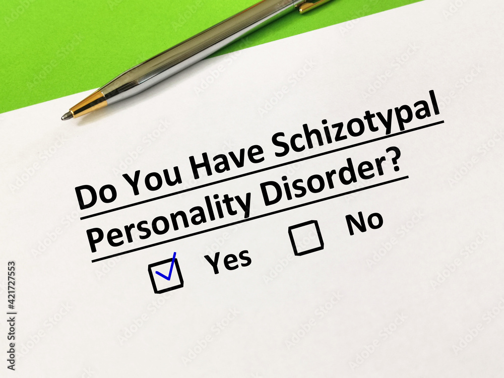 Questionnaire about personality disorder Questionnaire about personality disorder