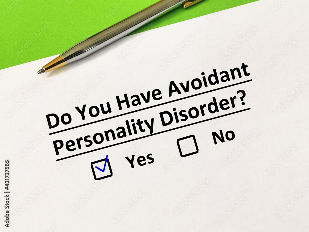 Questionnaire about personality disorder Questionnaire about personality disorder