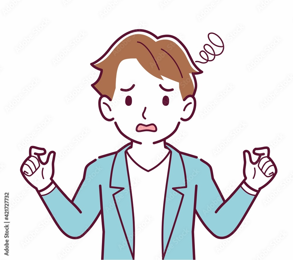 人物の正面 人物の正面