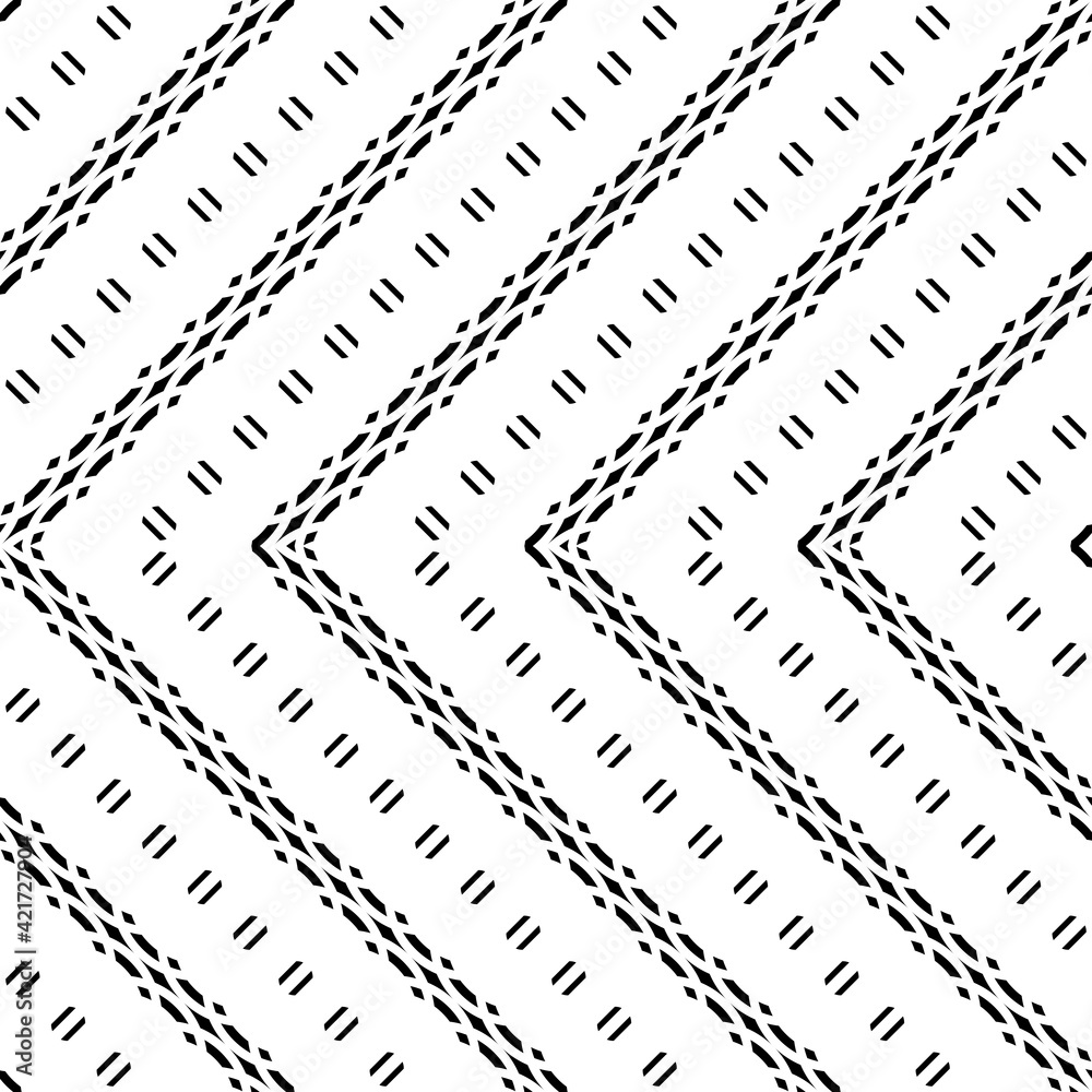 Fototapeta premium Design seamless zigzag pattern