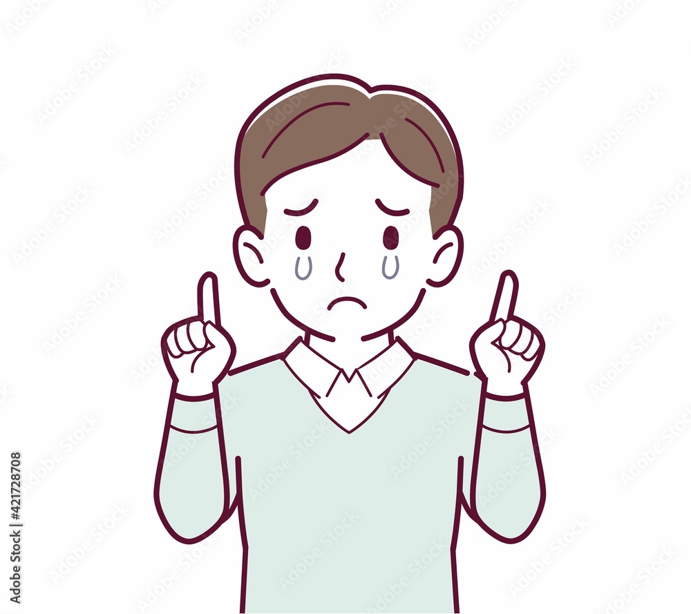 人物の正面 人物の正面