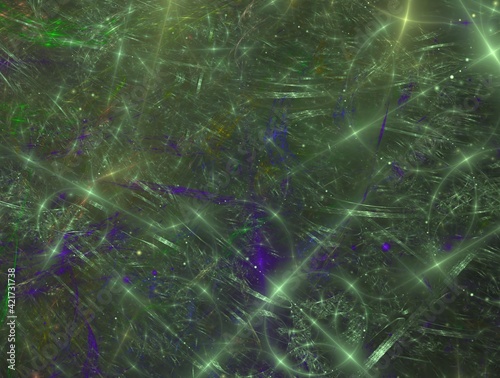 Imaginatory fractal background generated Image