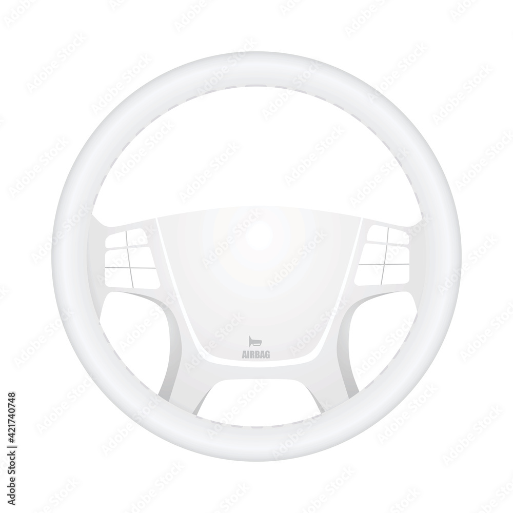 White car wheel. vector illustration White car wheel. vector illustration