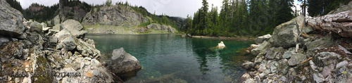 Rachel Lake, WA panorama