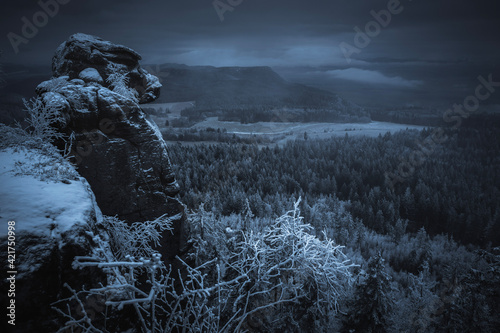 old stone cross