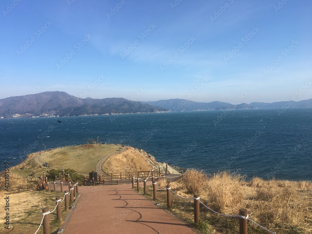 Naklejka premium sea view