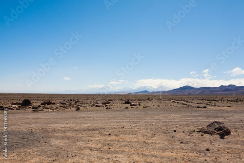 San pedro de Atacama desert landscape  Chile