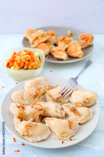 Rote- Linsen- Maultaschen