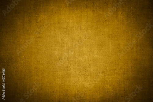 Fine art texture. yellow canvas backdrop