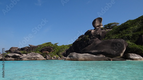 donald duck bay in similian island thailand