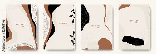 Modern abstract background.minimal trendy style. various shapes set up design templates good for background postcards poster wallpaper brochure invitation social media and other.vector illustration