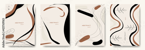 Modern abstract background.minimal trendy style. various shapes set up design templates good for background postcards poster wallpaper brochure invitation social media and other.vector illustration