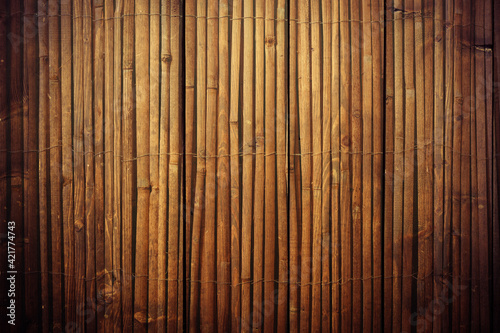 Obraz na płótnie Full Frame Shot Of Bamboos