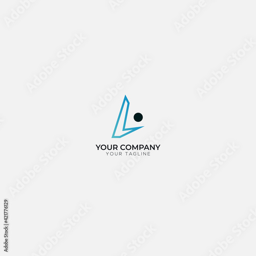 sport center with letter V and L people logo