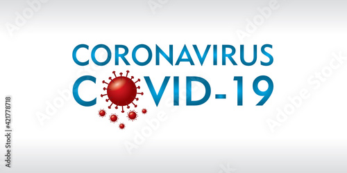 Coronavirus abstract background. Medical Genetics Bacteriological Microorganism.