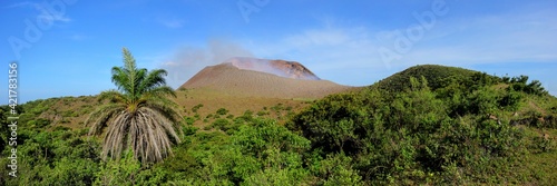 Obraz na płótnie Sur le volcan Telica au Nicaragua w salonie