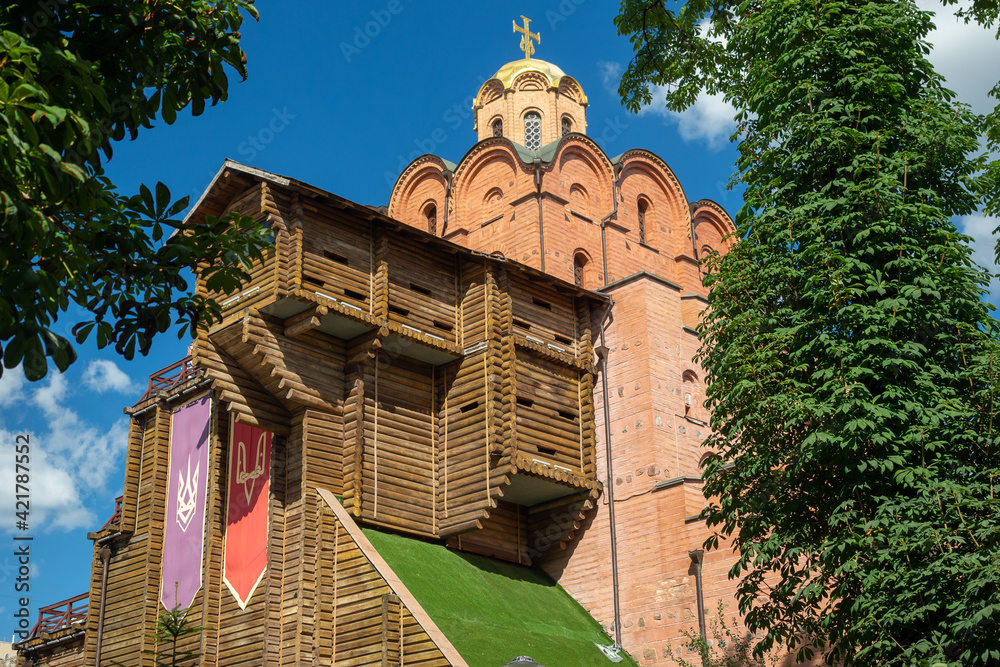Golden gate in Kiev, Ukraine