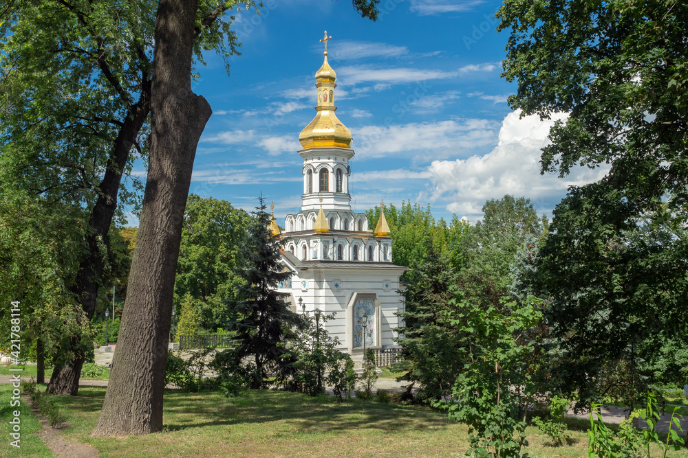 The Church of St. Andrew the First-Called in Kiev, Ukraine
