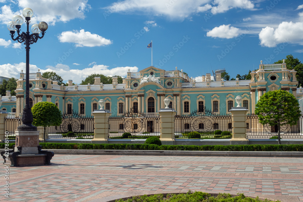 Mariinsky Palace and Official ceremonial residence of the President of Ukraine in Kiev