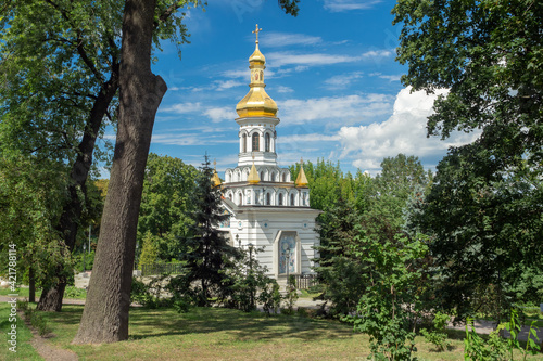 Obraz na płótnie The Church of St. Andrew the First-Called in Kiev, Ukraine w salonie