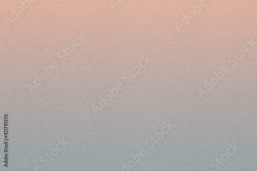 Digital noise gradient. Nostalgia, vintage, retro 70s, 80s style. Abstract lo-fi background. Foggy grain texture. Wall, wallpaper, template, print. Minimal, minimalist. Gray, pink, blue, beige color