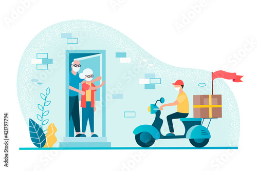 Contactless delivery concept