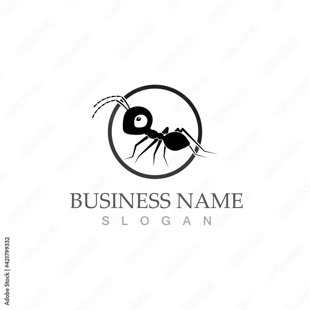 Ant vector illustration design Ant vector illustration design
