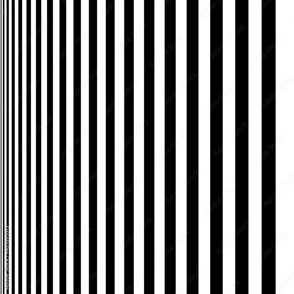 Abstract of vertical stripe pattern. Design gradient lines of white on black background. Design print for illustration, texture, wallpaper, background. Abstract of vertical stripe pattern. Design gradient lines of white on black background. Design print for illustration, texture, wallpaper, background.